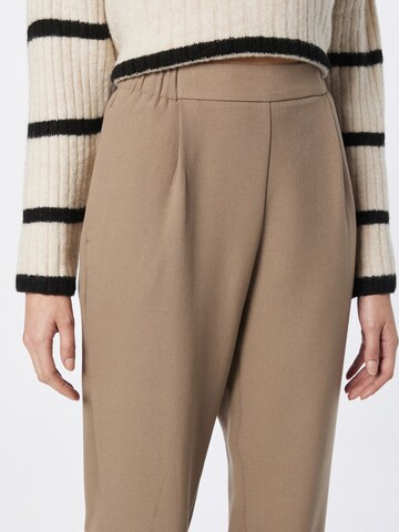 TAIFUN Tapered Pleat-front trousers in Grey