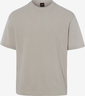 Pull-over ' Kajordino ' BOSS en gris : devant