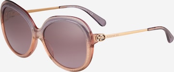 Lunettes de soleil '0HC8314' COACH en or : devant