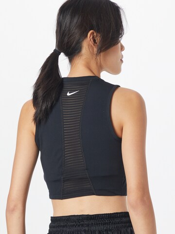 NIKE Sports Top in Black