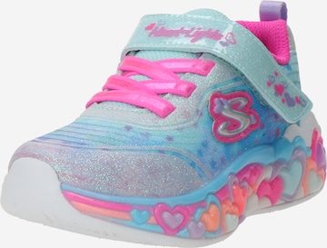 SKECHERS Trainers 'ETERNAL HEART LIGHTS' in Blue: front