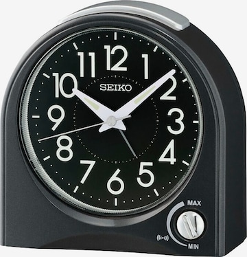 SEIKO Wecker in Schwarz: Vorderseite