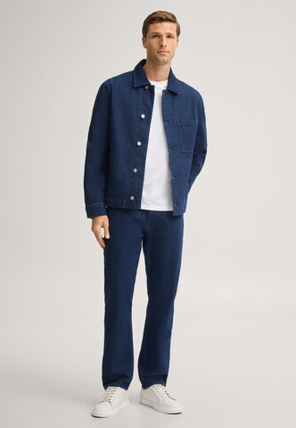 JOOP! Jeans Tussenjas in Blauw: voorkant