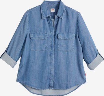 LEVI'S ® Bluse 'Elaine' in Blau: Vorderseite