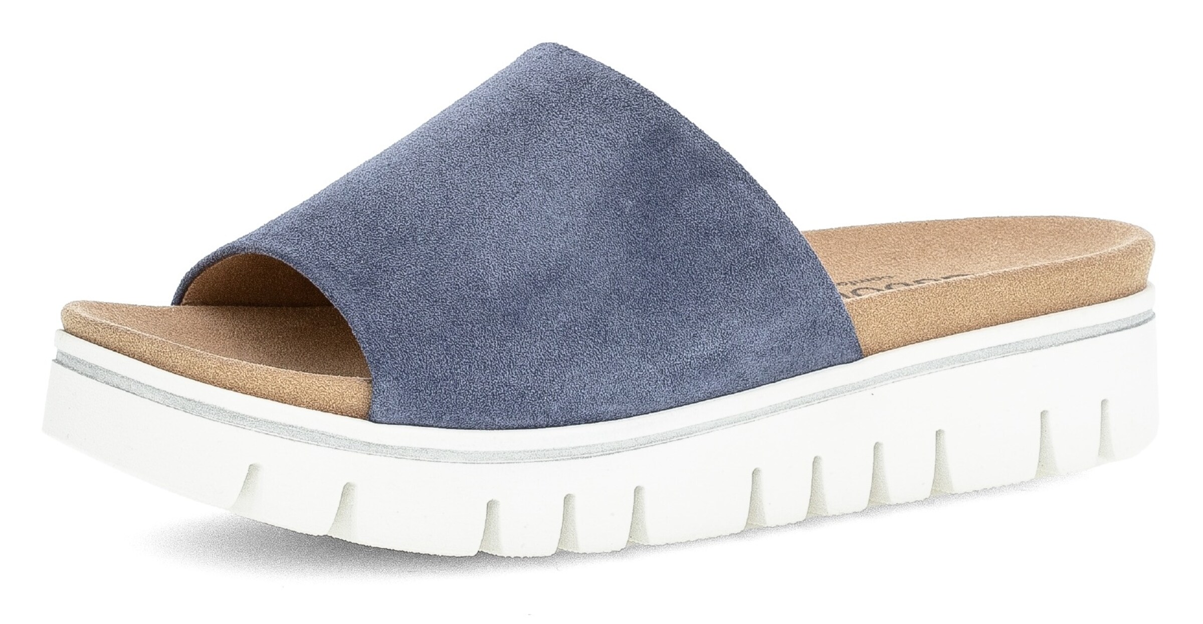 GABOR Mules in Blue: front