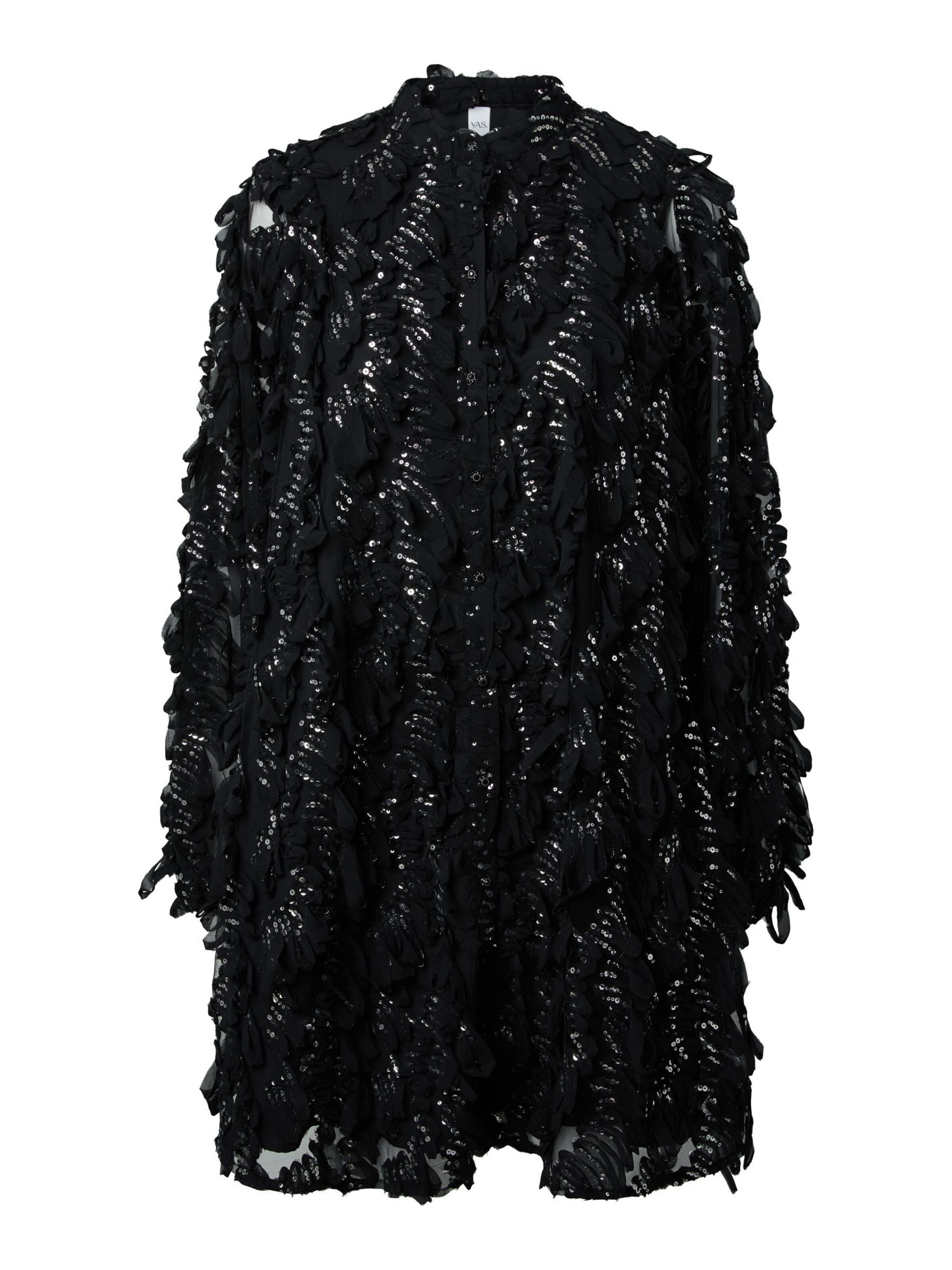 YAS Dress 'ABELONE' in Black: front