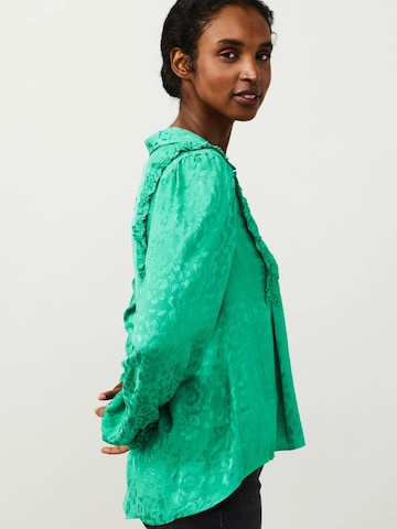 Odd Molly Blouse 'Marley' in Groen