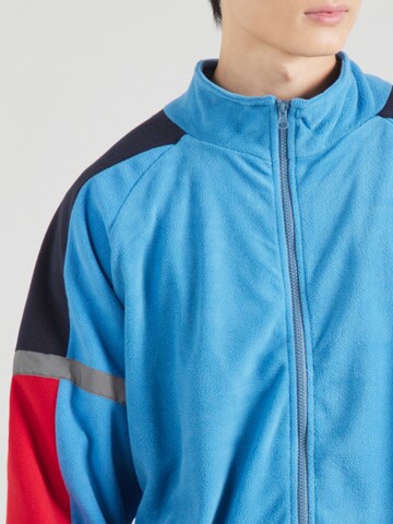 Denim Project Fleece Jacket 'Luke' in Blue