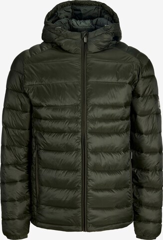 JACK & JONES Between-season jacket 'JJEKingsley' in Green: front