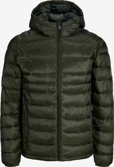 JACK & JONES Veste mi-saison 'JJEKingsley' en L en vert foncé, Vue avec produit