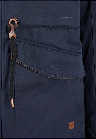 INDICODE JEANS Parka 'Gilles' in Blau