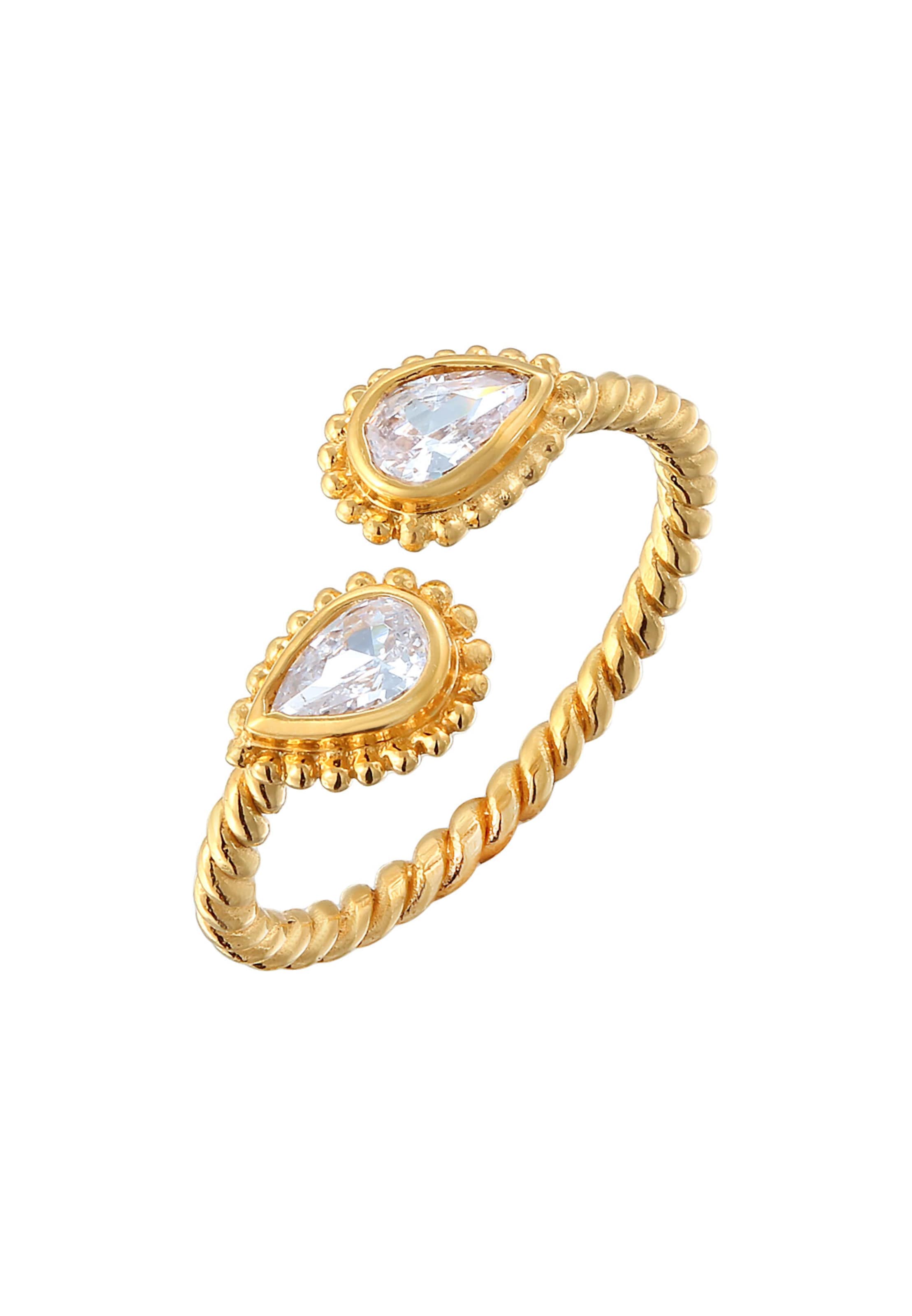 ELLI Ring in Gold: front