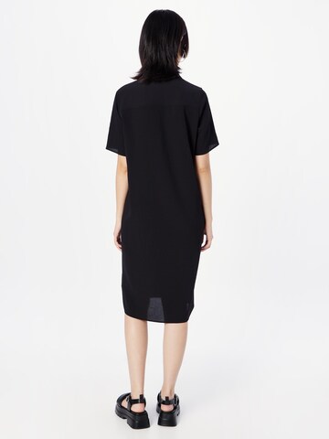 Monki Shirt Dress in Black