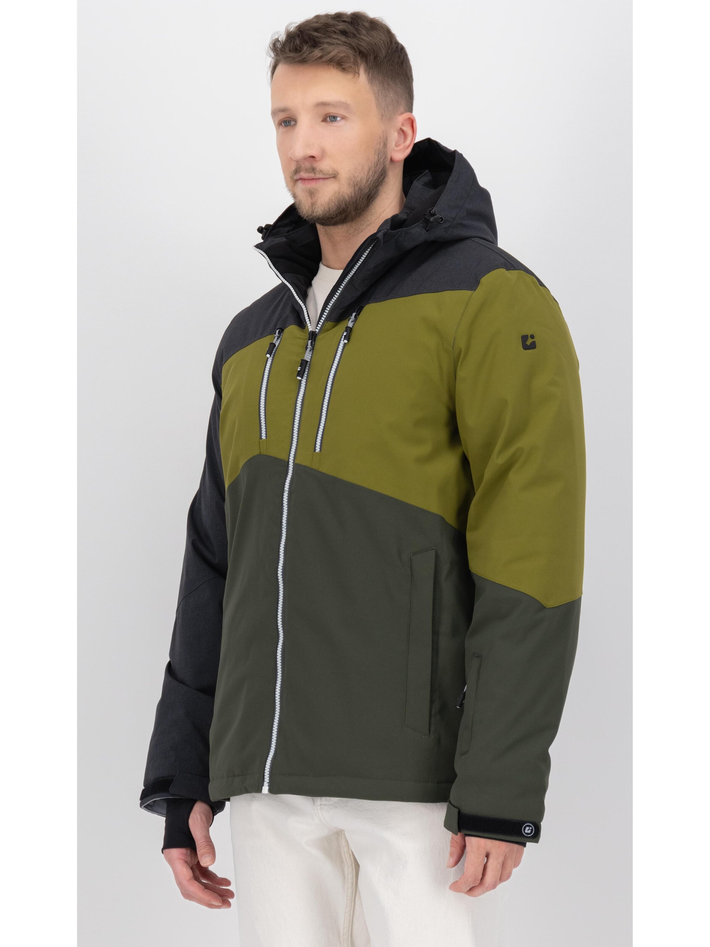 KILLTEC Winter jacket 'KSW 306' in Green