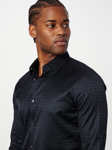 JOOP! Slim fit Business Shirt in Black