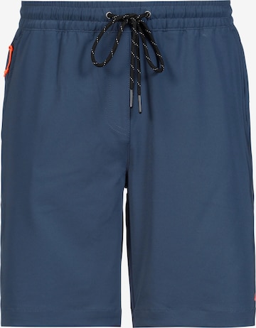 OCK Workout Pants in Blue: front