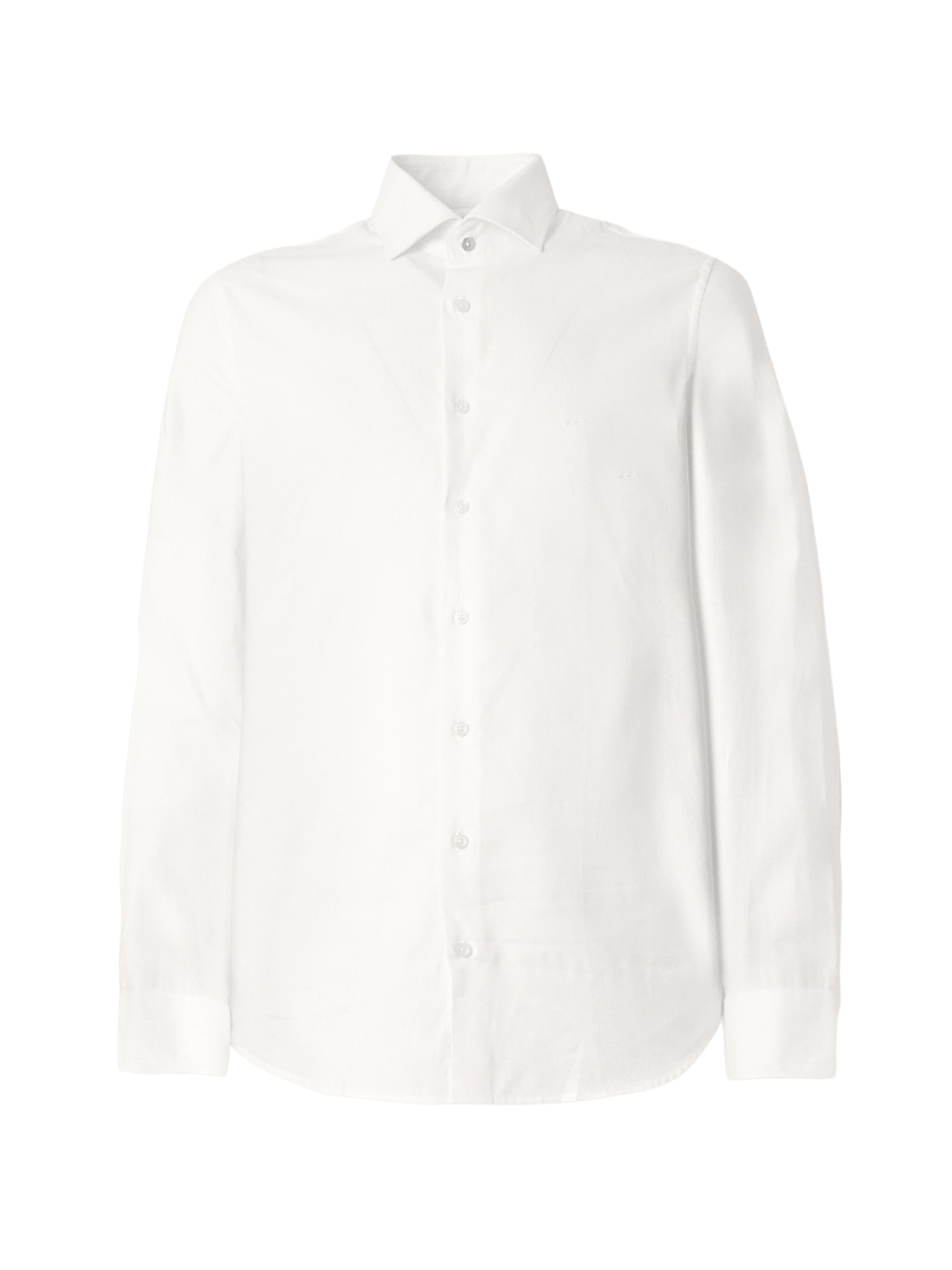 Coupe regular Chemise Michael Kors en blanc : devant