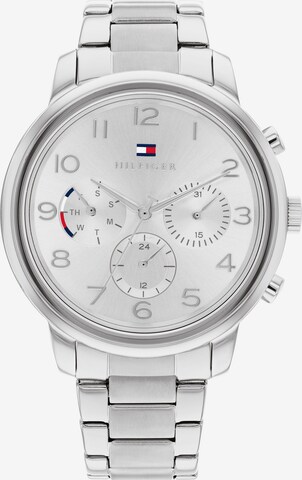 TOMMY HILFIGER Analoog horloge in Zilver: voorkant