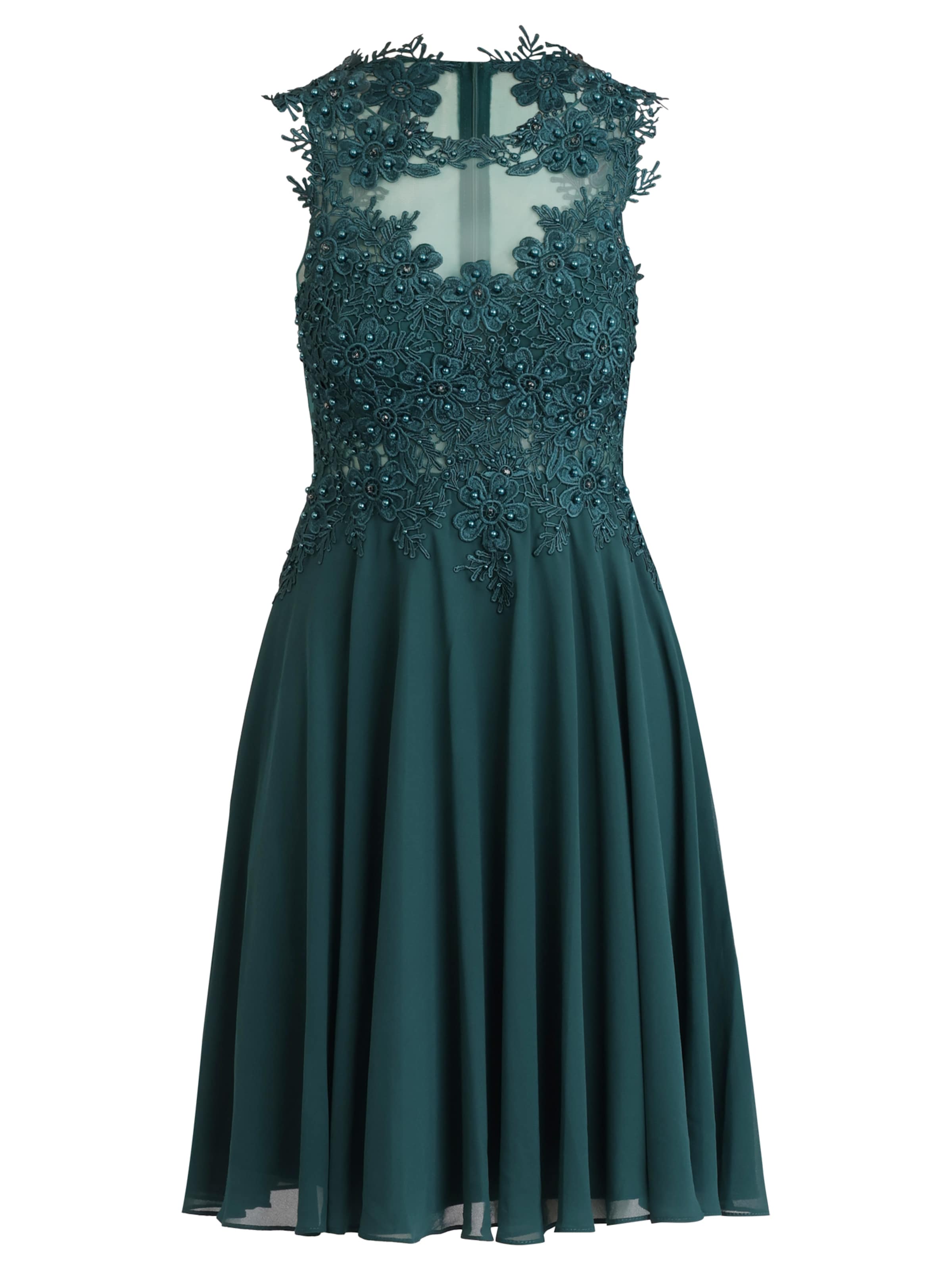 APART Cocktail Dress in Green: front