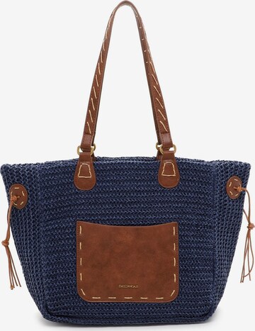 Emily & Noah Shopper in Blauw: voorkant