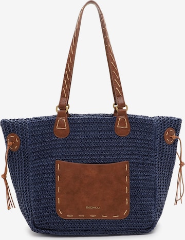 Emily & Noah Shopper in Blue: front