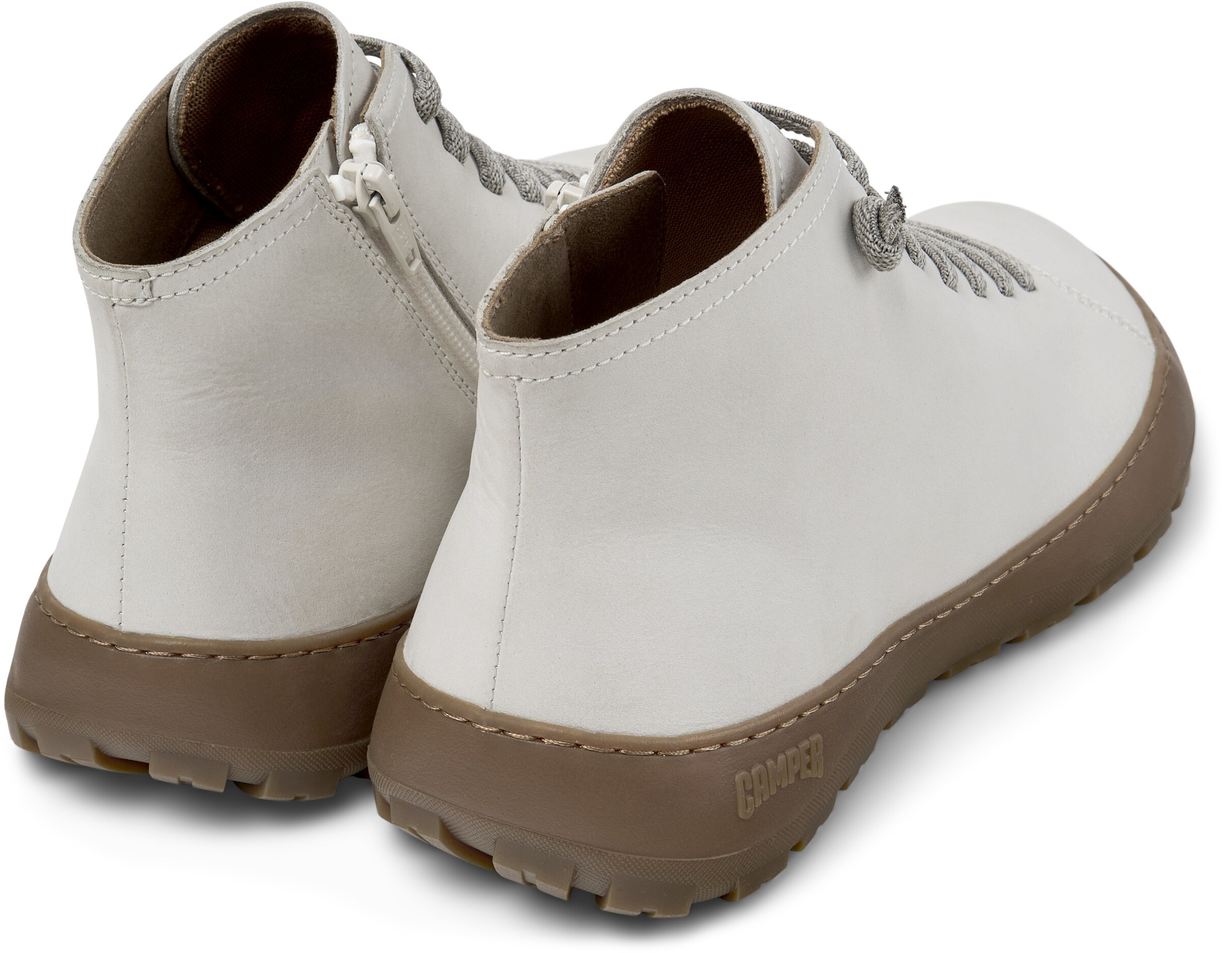 Bottines à lacets 'Peu Serra' CAMPER en blanc