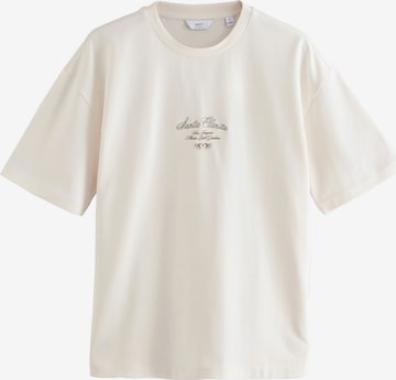 Next Футболка в Бежевый: спереди