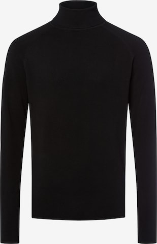 Pull-over ' Stockholm ' Nils Sundström en noir : devant