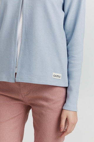 Oxmo Zip-Up Hoodie 'OXJonia' in Blue