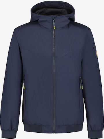 ICEPEAK Outdoor jacket in Blue: front