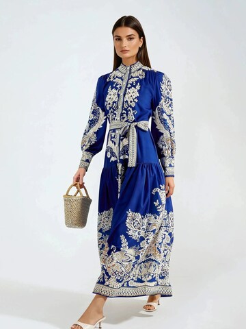 Abito camicia di MSN Collection in blu