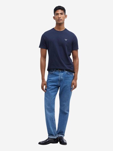 Maglietta 'TARTAN SPORTS TEE MTS0670' di Barbour in blu