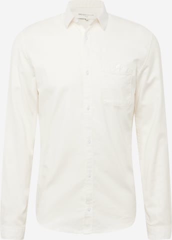 TOM TAILOR DENIM Hemd in Beige: predná strana