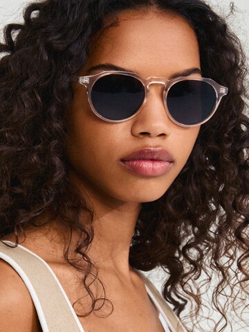 Lunettes de soleil 'Alejandra' Pilgrim en transparent