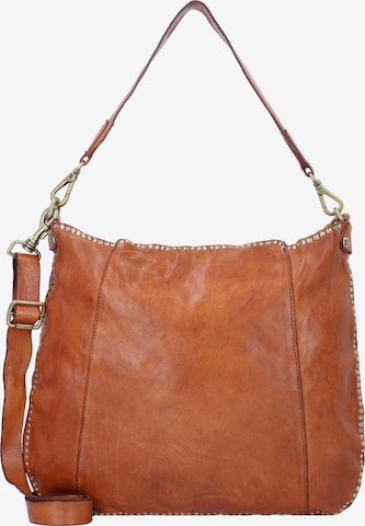 Campomaggi Shoulder Bag in Brown: front