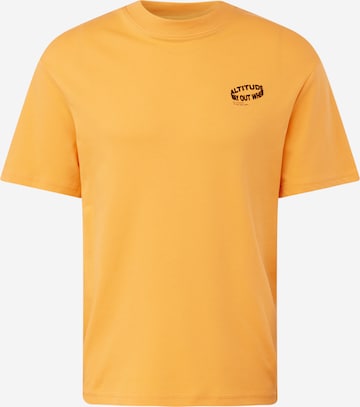 JACK & JONES T-shirt 'THREAD' i orange: framsida