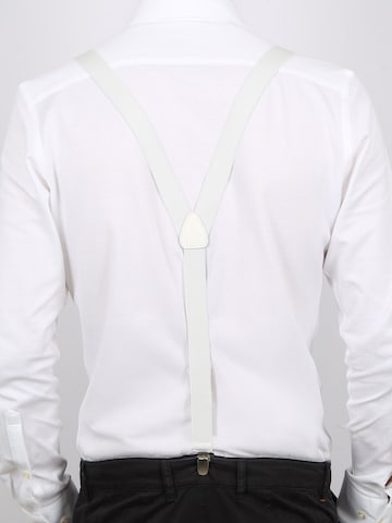 Profuomo Bretels in Wit