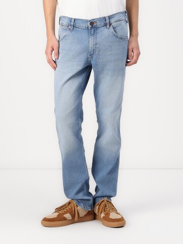 mėlyna WRANGLER Standartinis Džinsai 'GREENSBORO': priekis