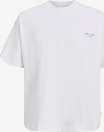 T-Shirt JACK & JONES en blanc : devant
