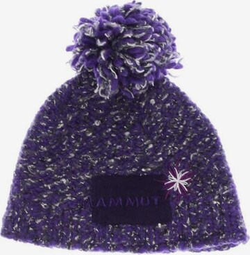MAMMUT Hut oder Mütze One Size in Lila: predná strana
