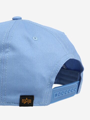 ALPHA INDUSTRIES Cap in Blue