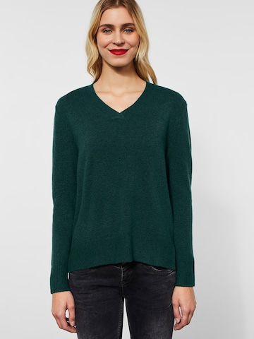 Pull-over STREET ONE en vert : devant