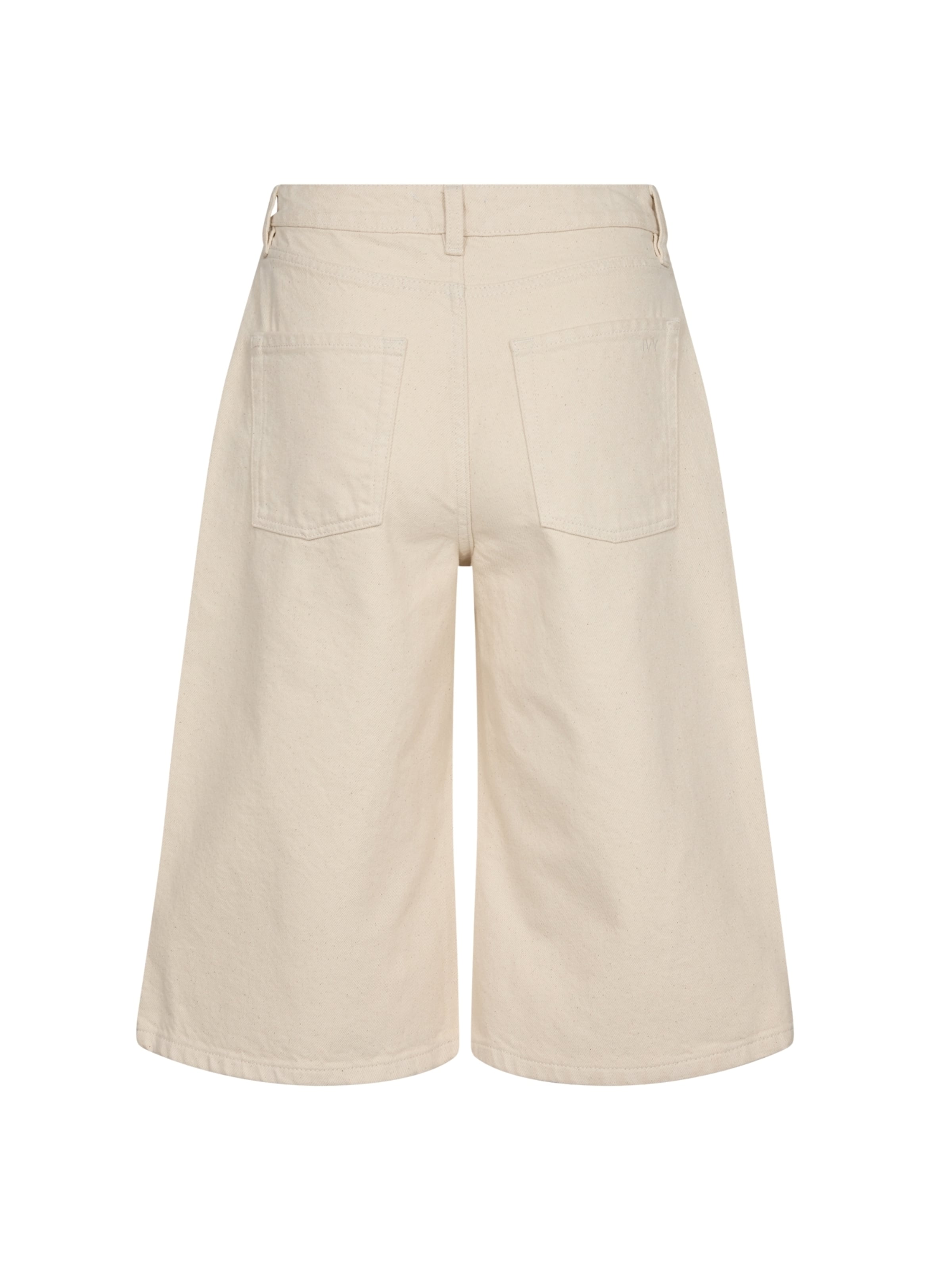 Ivy Copenhagen Wide Leg Bukser 'Augusta' i beige