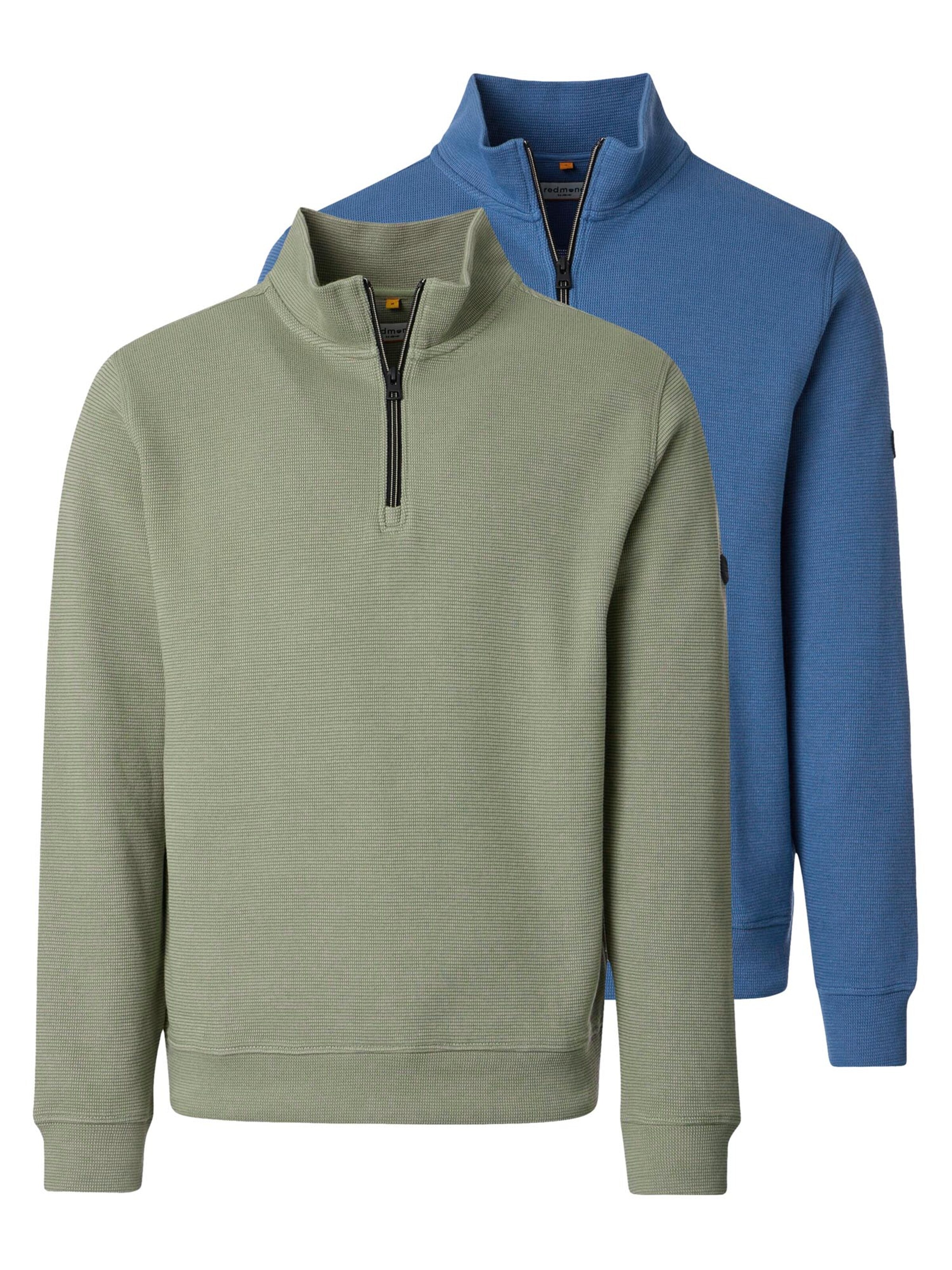 redmond Sweater 'Basic' in Blue: front