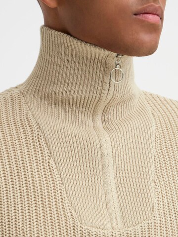 BLEND Pullover 'BHDeno' in Beige