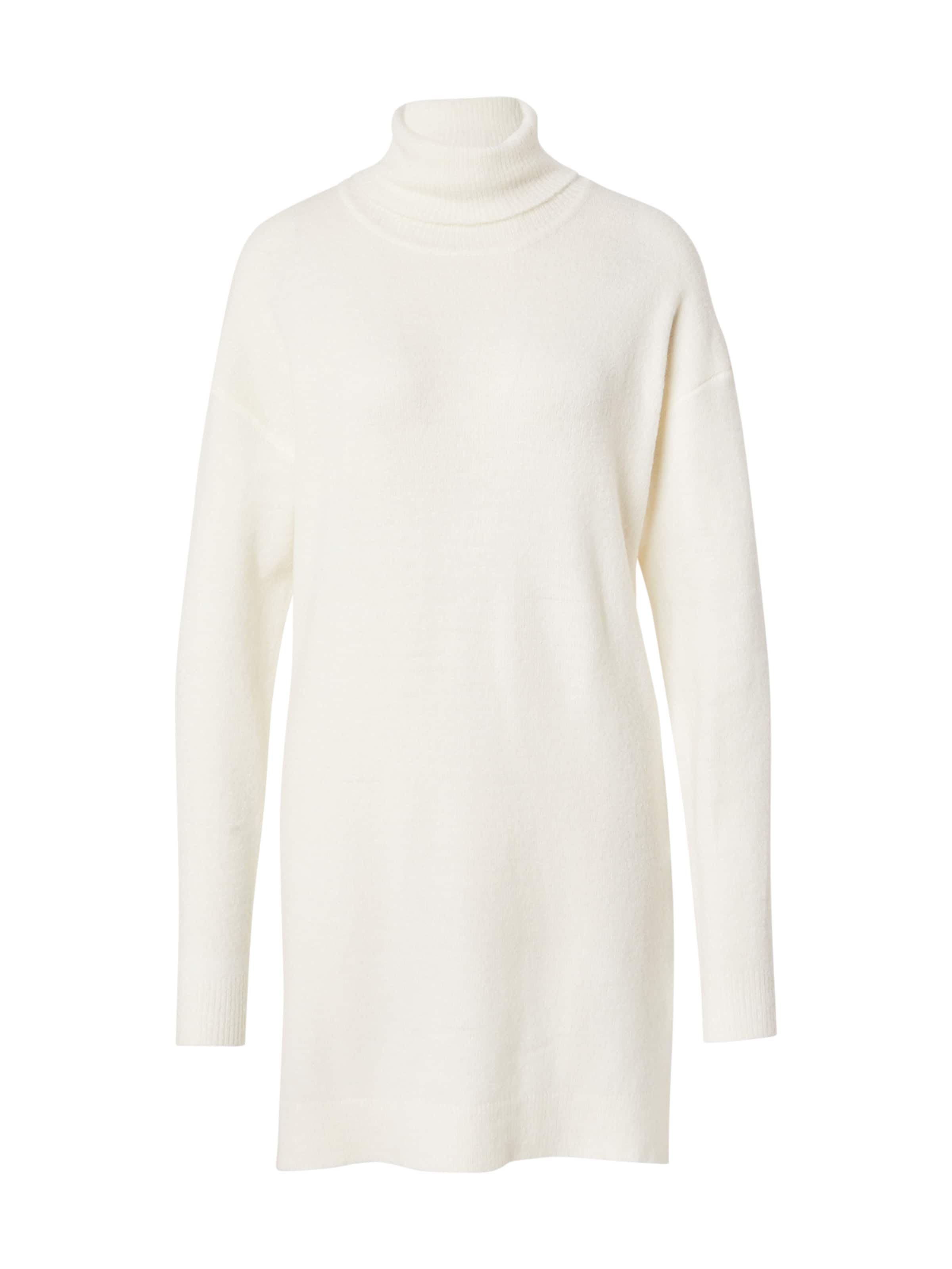 Pepe Jeans Πλεκτό φόρεμα σε λευκό: μπροστά