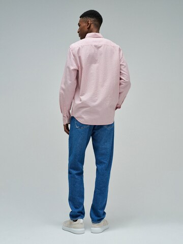 Coupe regular Chemise Salsa Jeans en rose