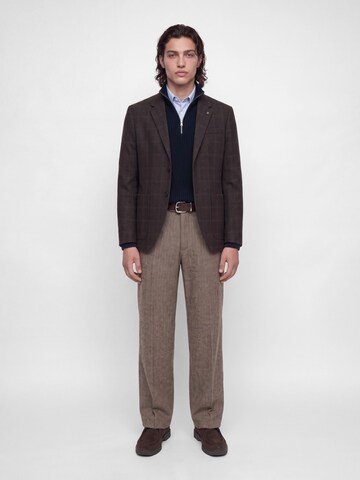 JACK & JONES Sveter 'JJSAGE' - Modrá
