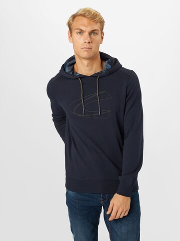 CAMEL ACTIVE Regular fit Sweatshirt in Blauw: voorkant