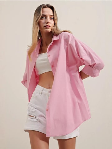 Bigdart - Blusa em rosa